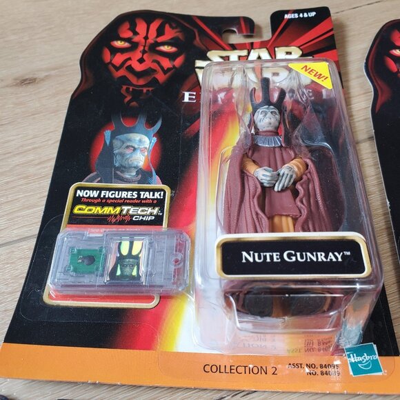 Lot of 7 Star Wars Episode 1 Action Figure Hasbro 1998 1995 NIP Collectibles - Picture 8 of 16